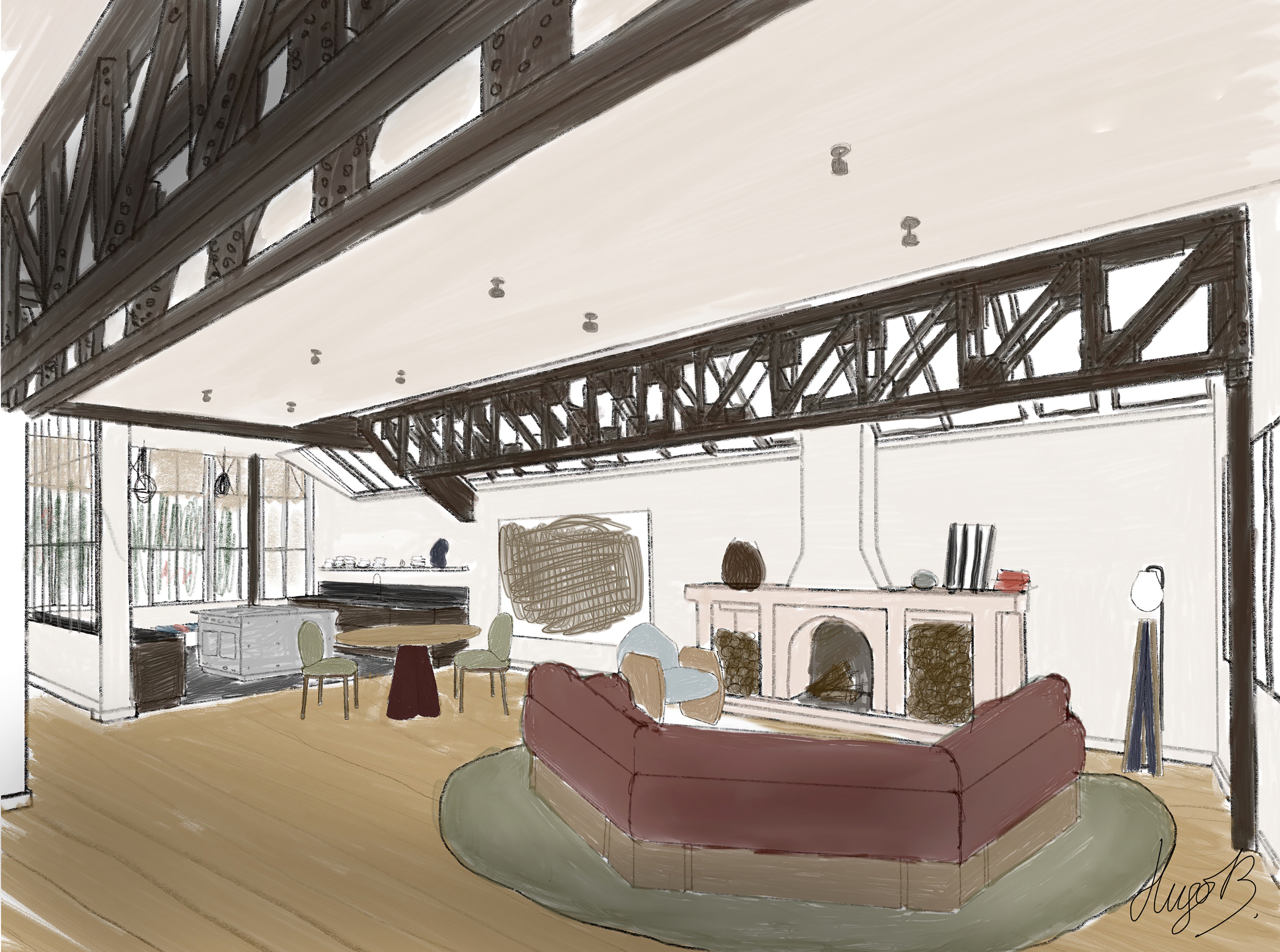 Loft de la Cour de Rohan — Hartis