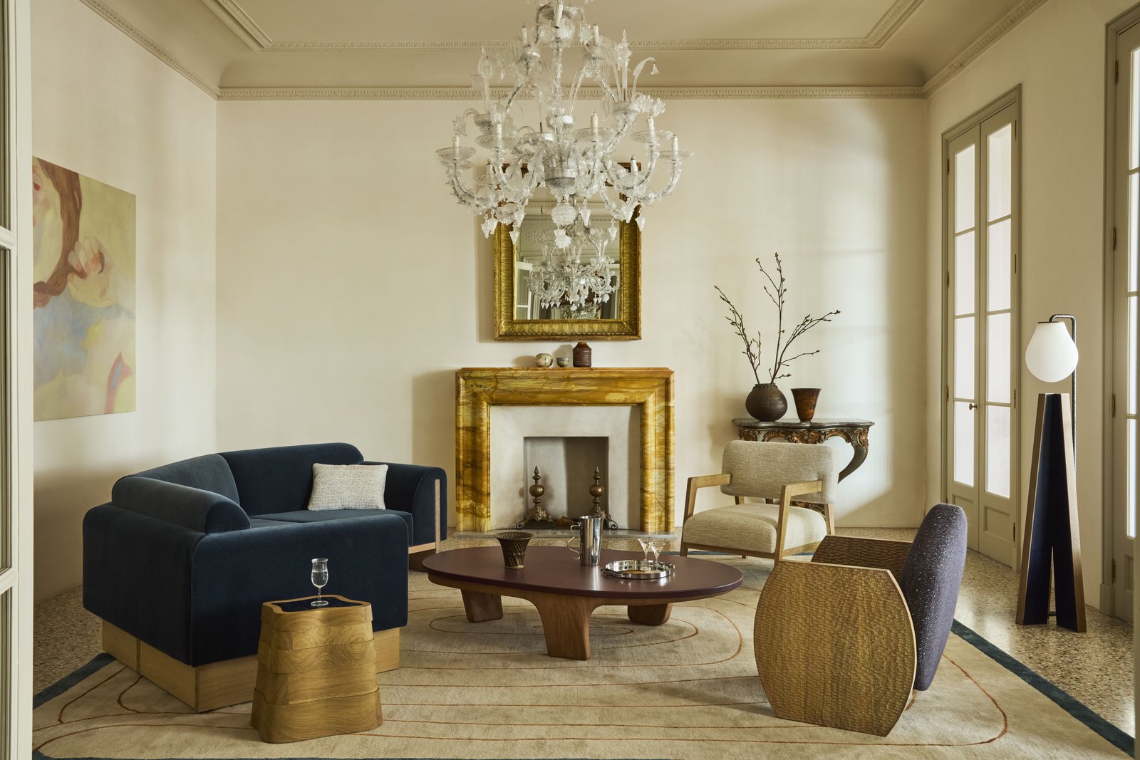 Lampadaire Chanfrein par Hartis en situation — 1