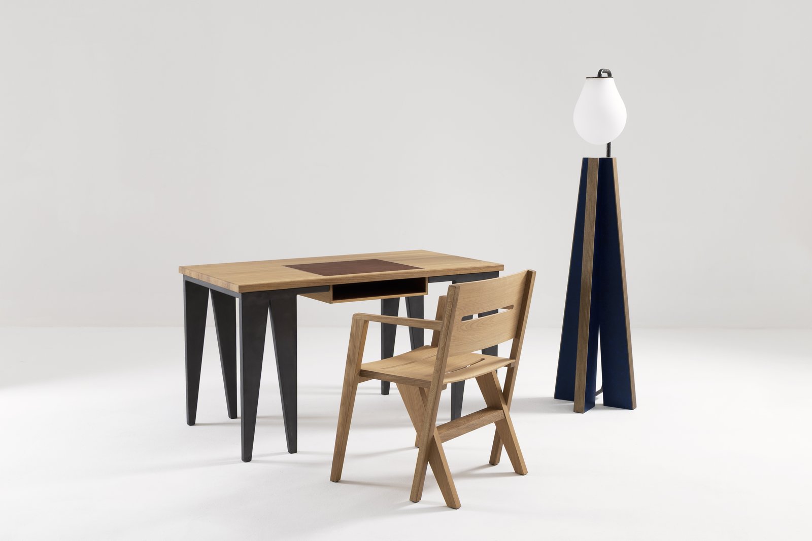 Lampadaire Chanfrein par Hartis en situation — 3