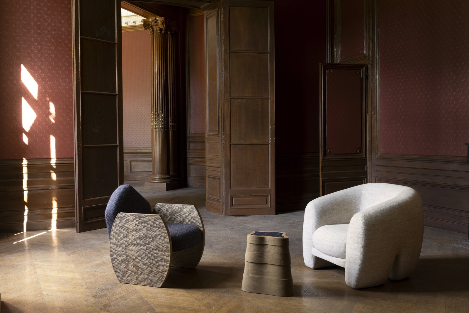 Table d'appoint Modelage par Hartis en situation — 3