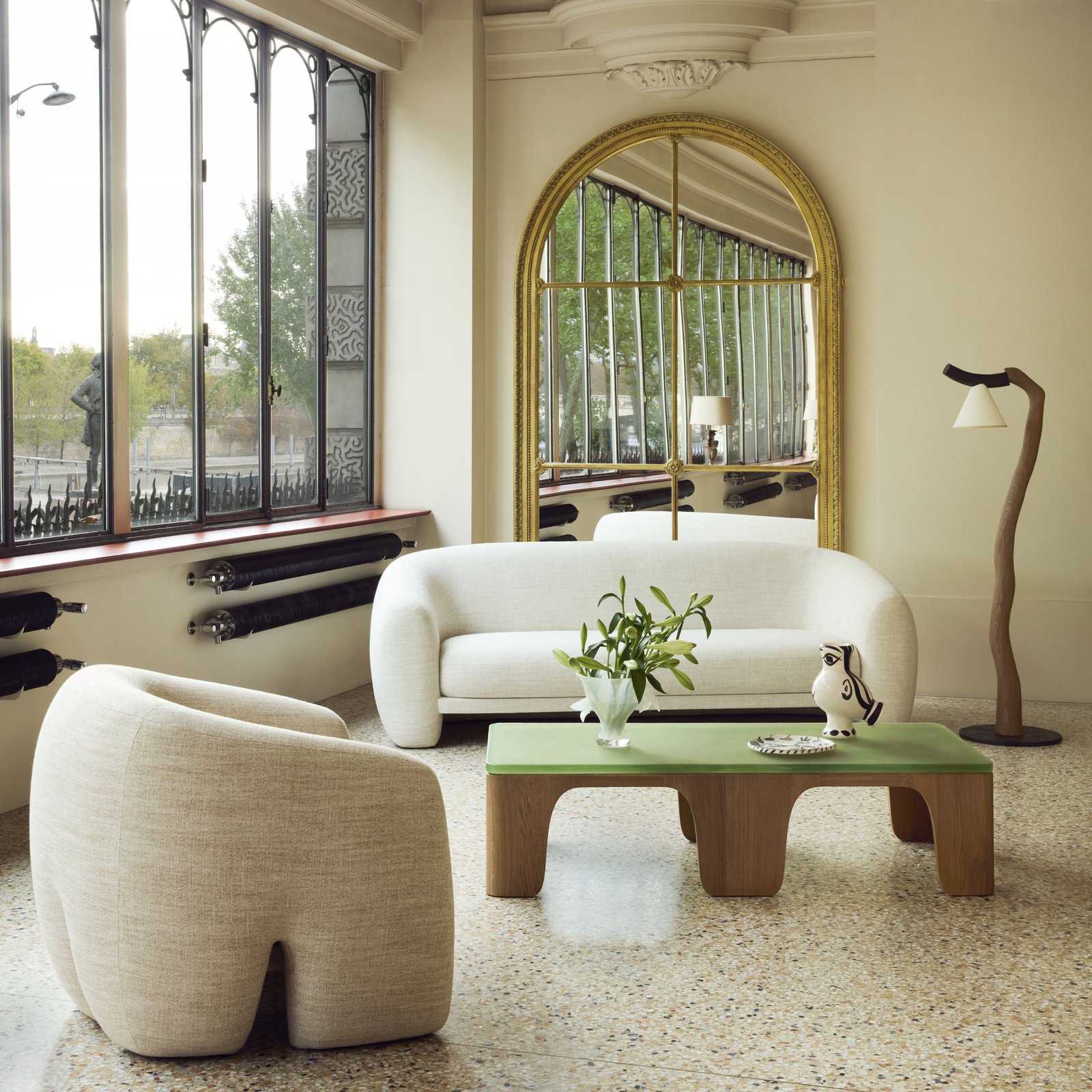 Table basse Fusion par Hartis — mise en scène